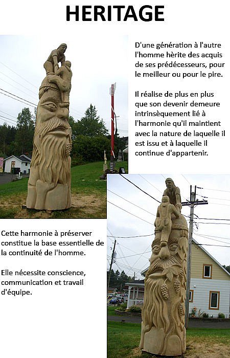 En bois